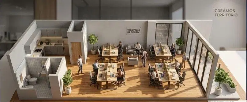 Estudio en PB en edificio Premium, en Villa Pueyrredon 5