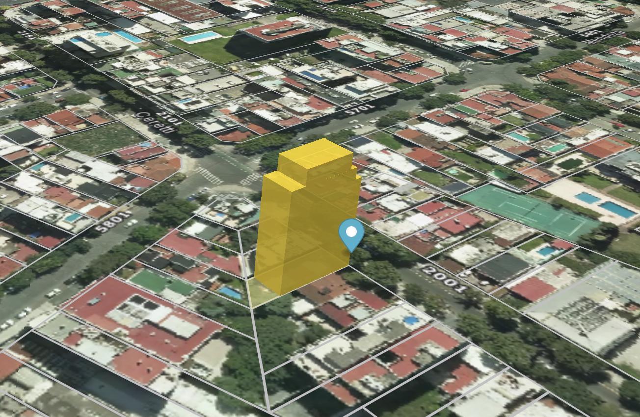 BAJO DE PRECIO Terreno en Villa Urquiza Zonifíquenle: USAA PB  7 PISOS   2 RETIROS 1515m2 vendibles