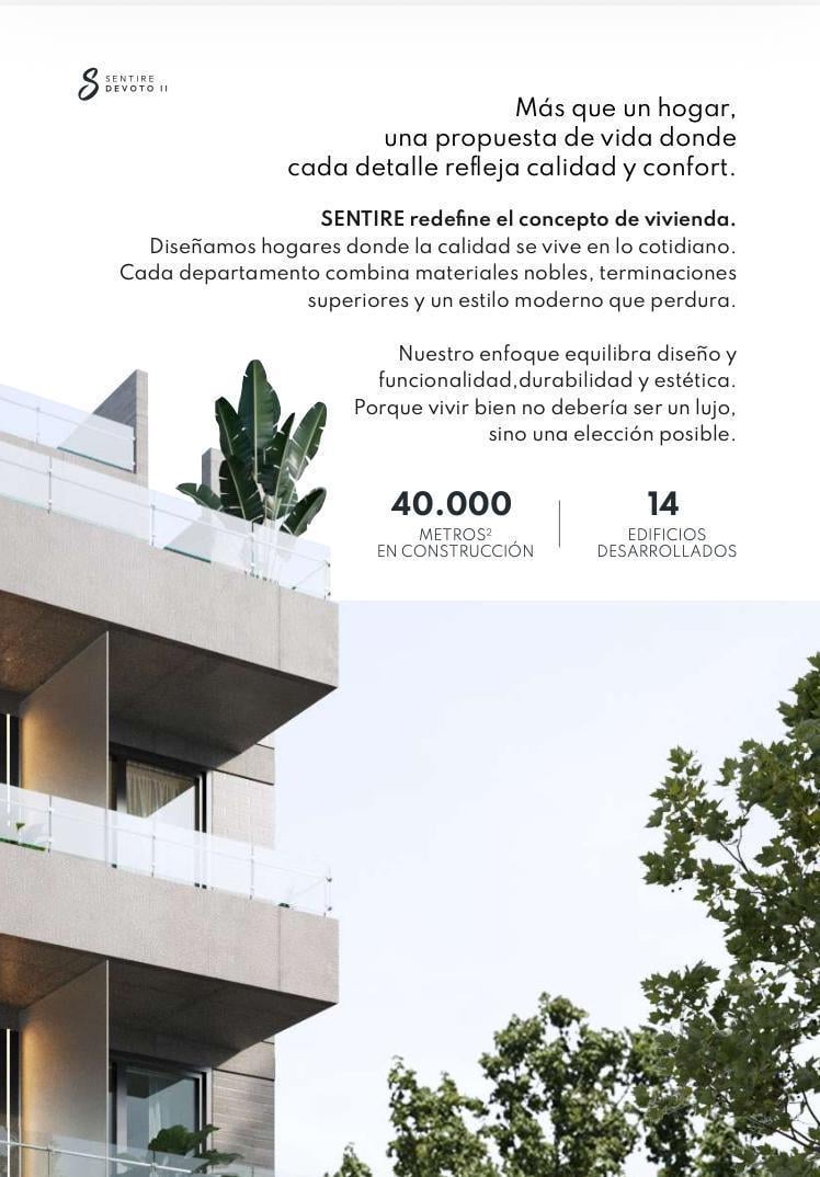 Foto de Monoambiente/ estudio con balcón en Devoto, imagen 5