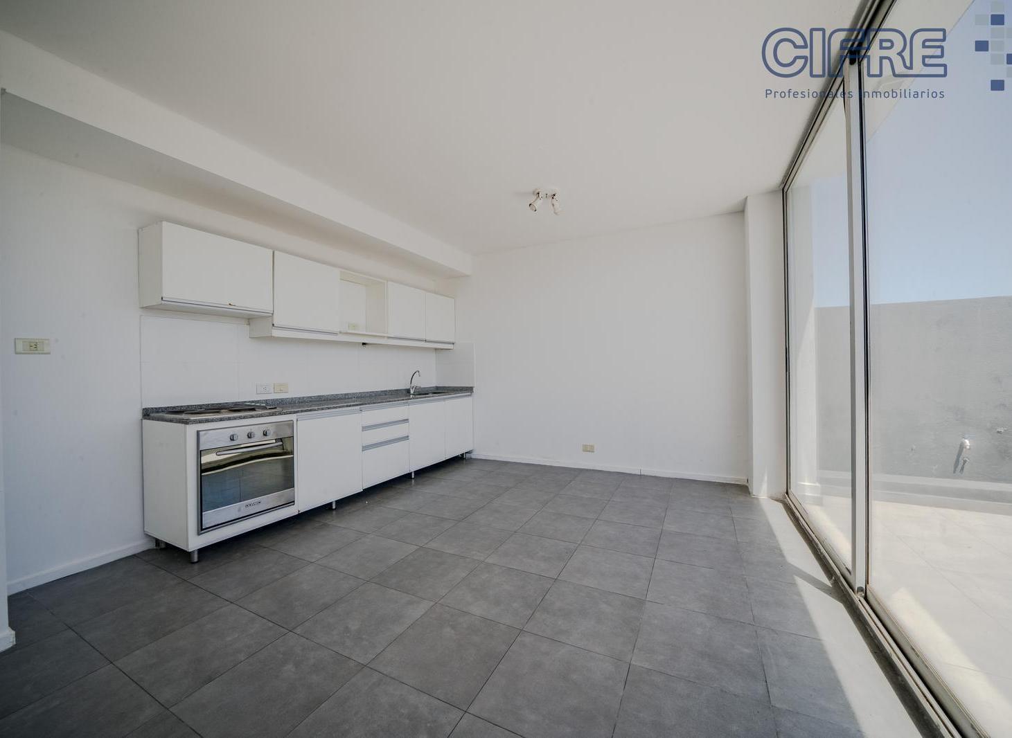 Departamento 2 ambientes cochera fija y descubierta. Balcón aterrazado, vista panorámica!