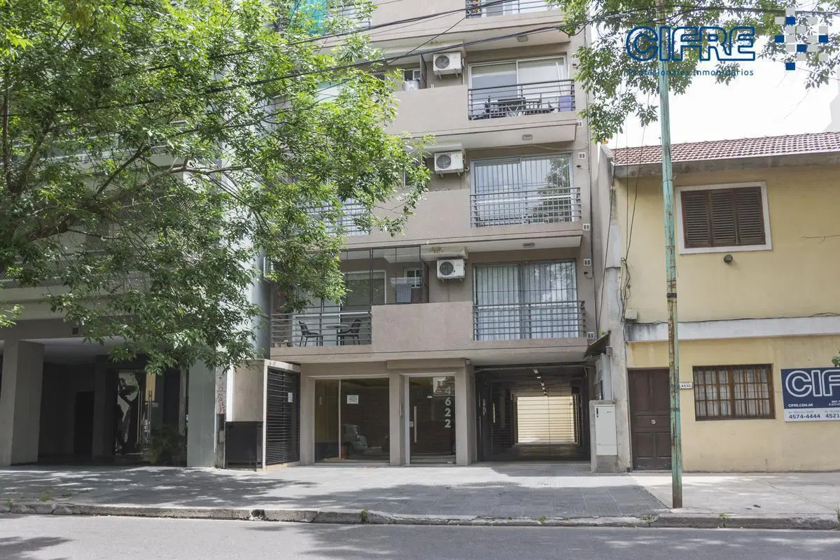 Departamentoen alquiler 1 ambiente con balcon al frente 2