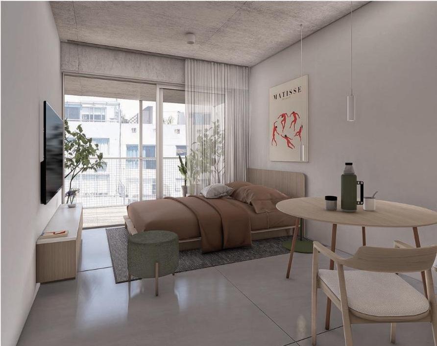 Foto de Monoambiente tipo studio al frente y con balcón! Diseño y Funcionalidad, imagen 1