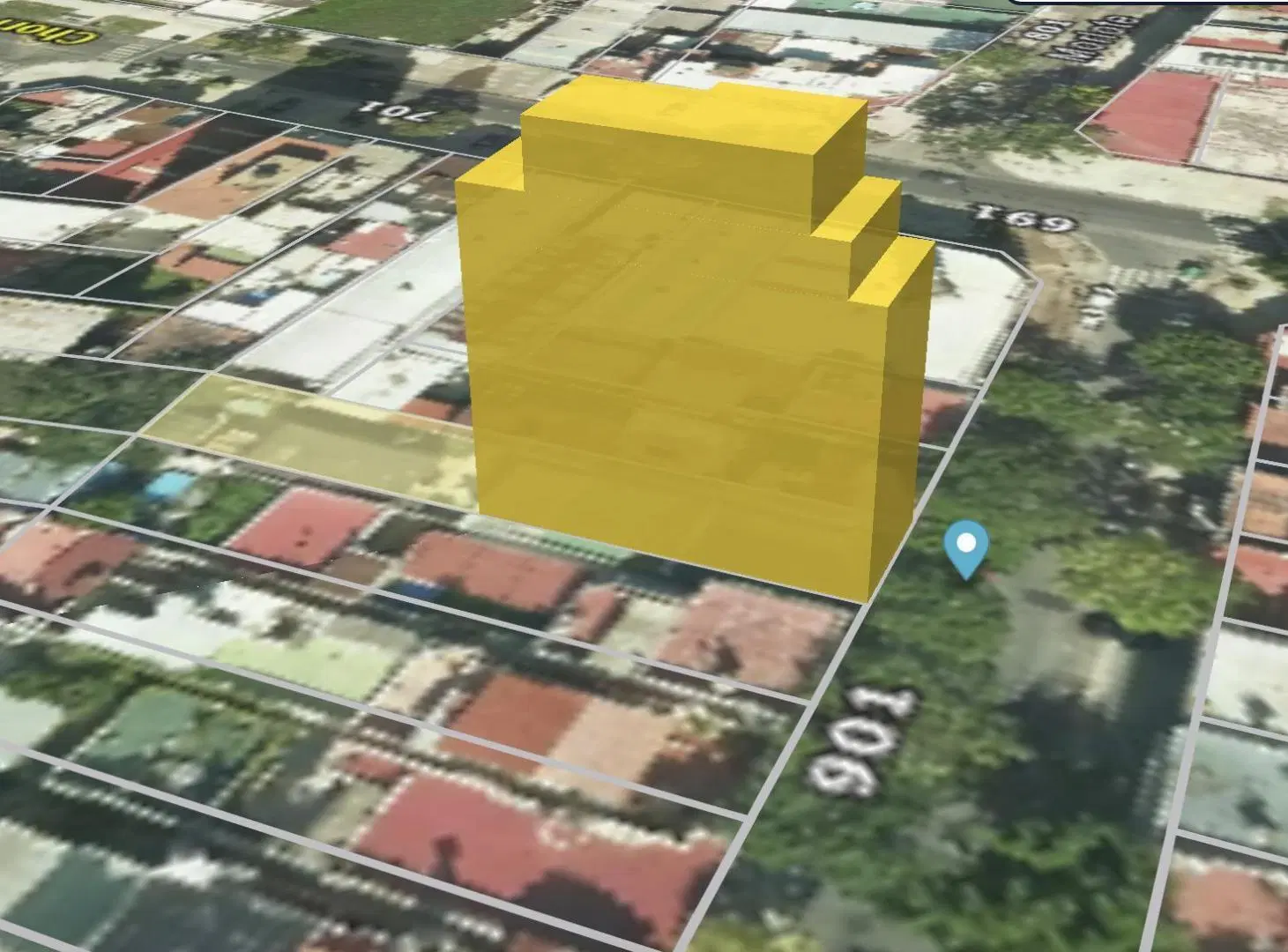 Terreno en Parque Chas - 8,60 x 47,50 - Zonificación USAM  PB   5 pisos   2 retiros 3