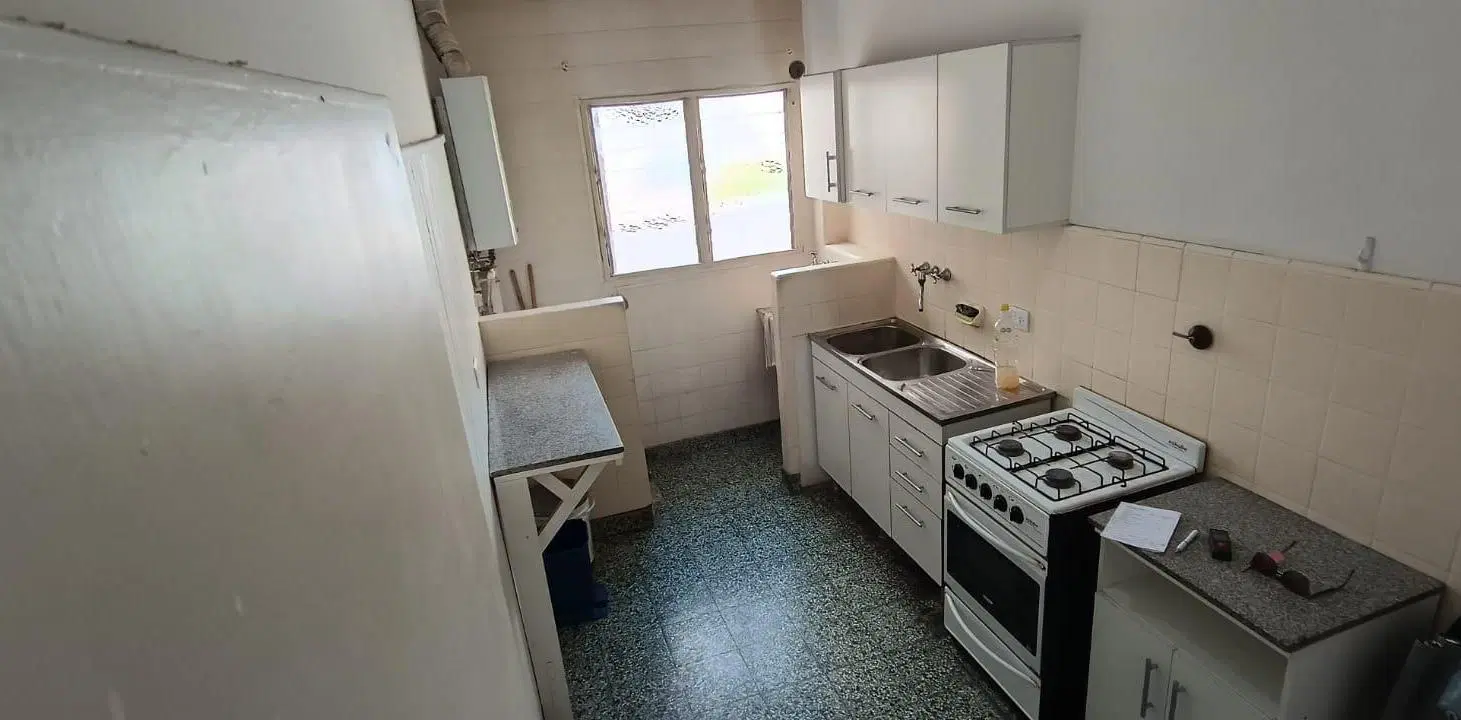 Departamento en Villa Devoto 3 ambientes al frente con balcon ycocina separada con lavadero luminoso 4