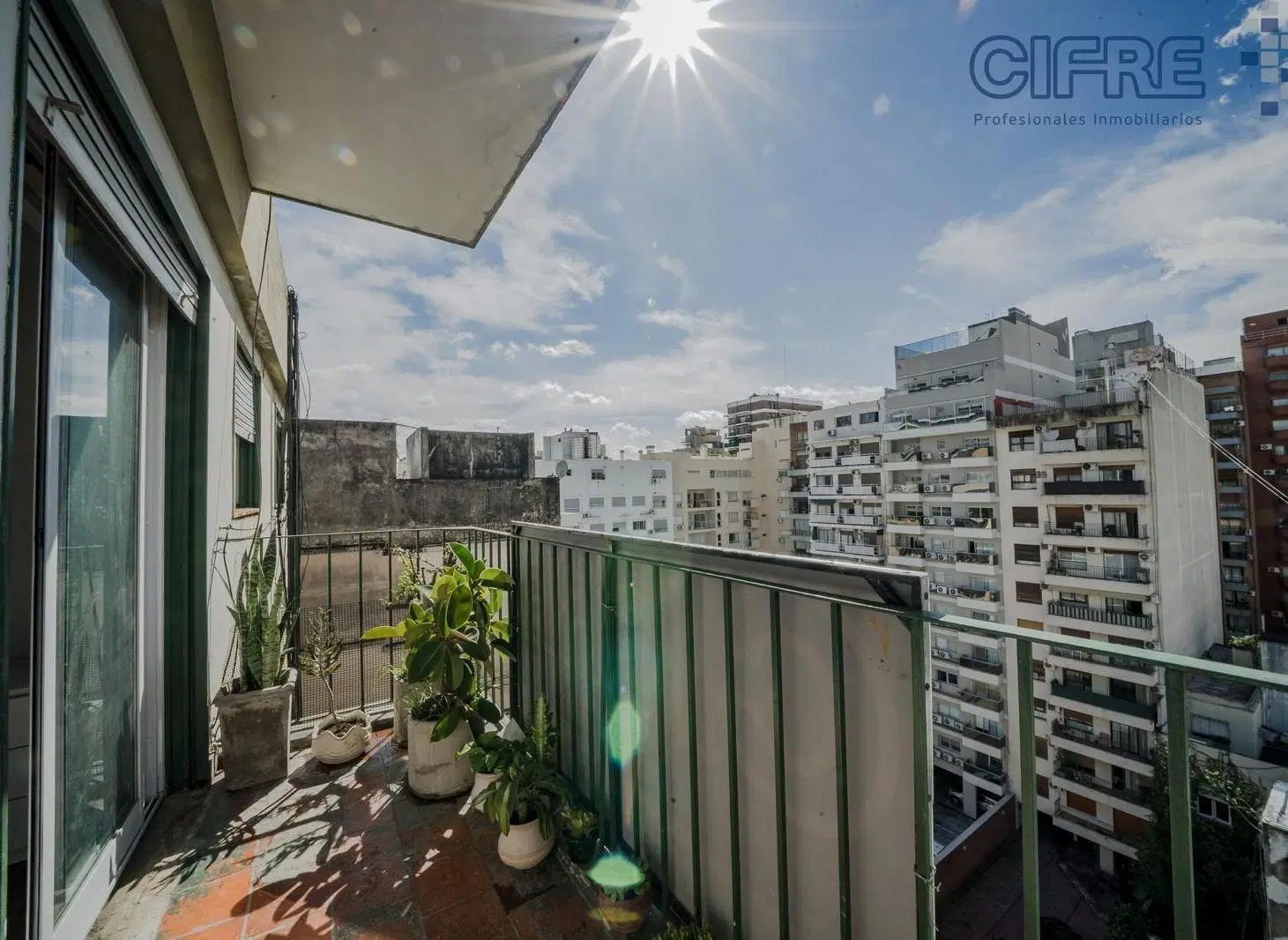 Departamento de 3 ambientes en Belgrano con balcón y vista abierta. 5