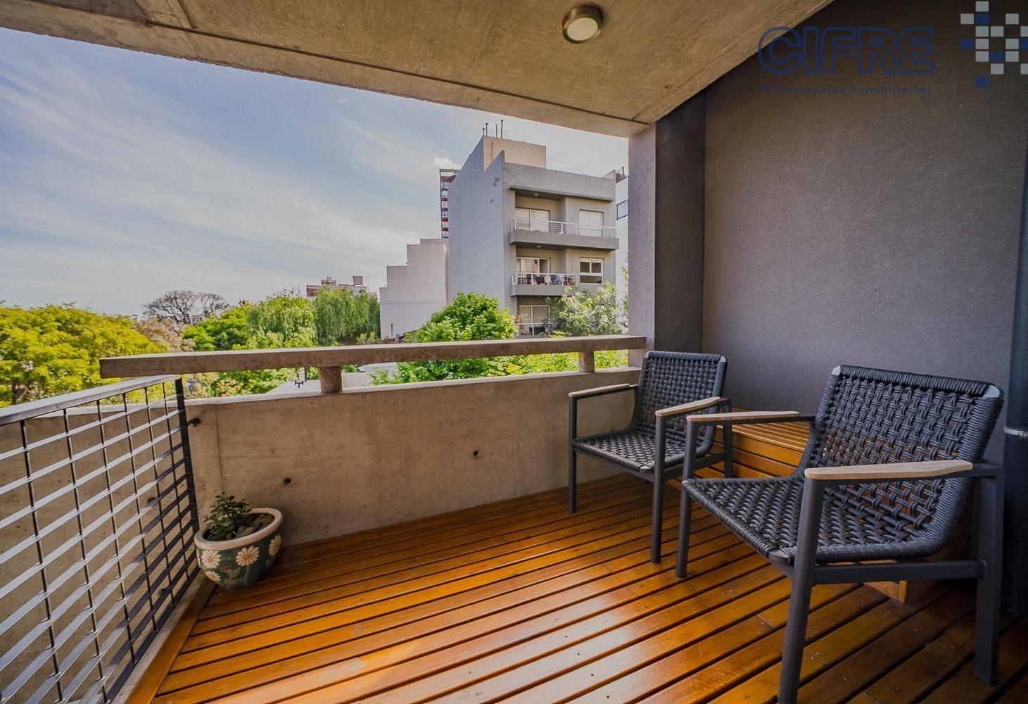 Foto de Impecable piso de 3 ambientes con balcón aterrazado al frente con vista, imagen 2