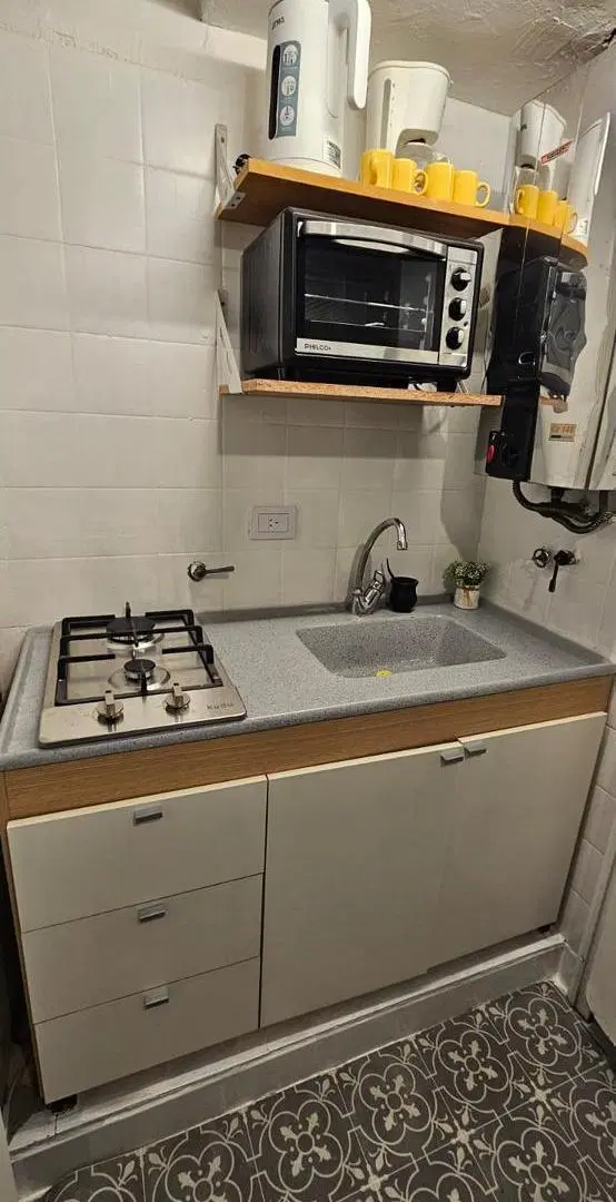 ALQUILER - DEPARTAMENTO AMUEBLADO - MONOAMBIENTE - BELGRANO 4