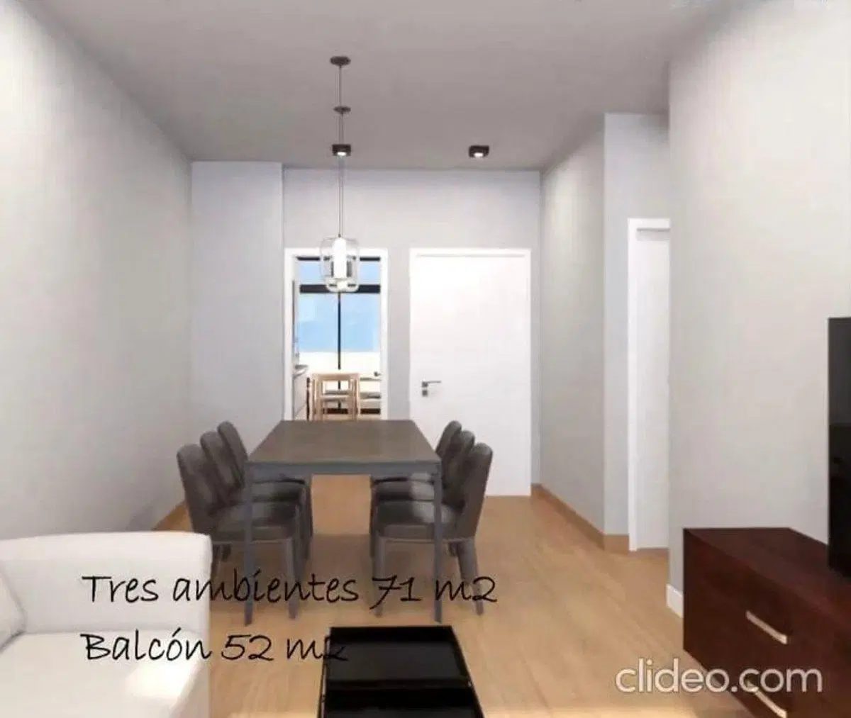 VENTA COGHLAN MODERNO MONOAMBIENTE CON BALCON 2