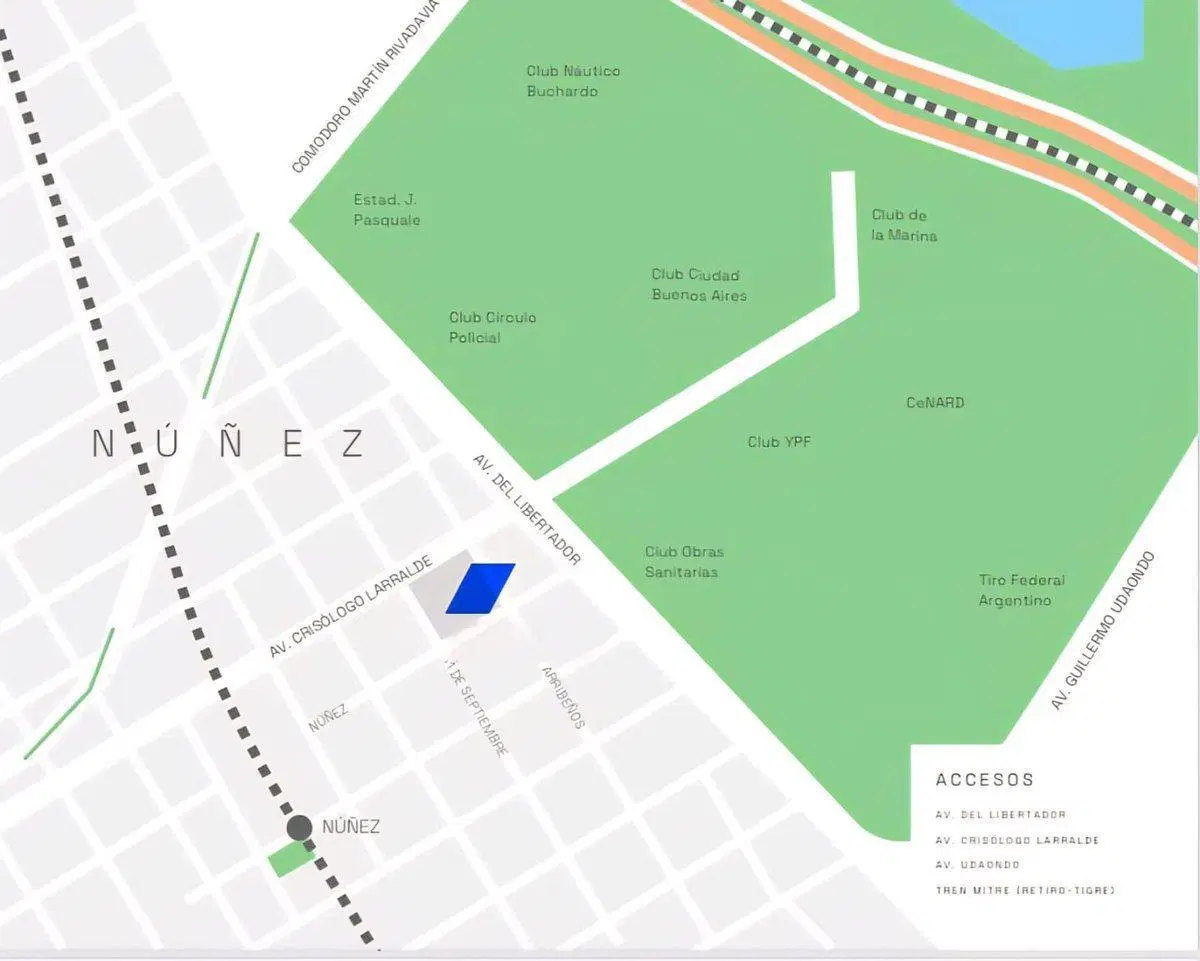 VTA DUPLEX 4 AMB JARDIN PARRILLA A ESTRENAR NUÑEZ 3