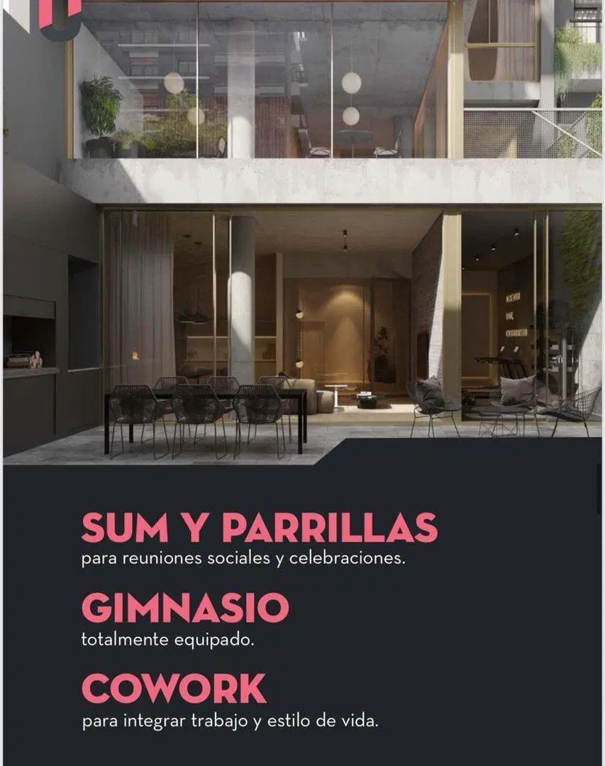 VTA POZO 2 AMBIENTES PALERMO SOHO AMENITIES 5