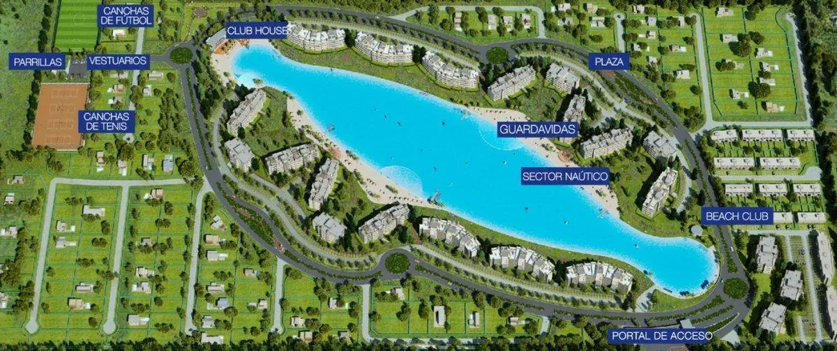 3 AMBIENTES PLANTA BAJA CON PATIO LAGOON PILAR 4