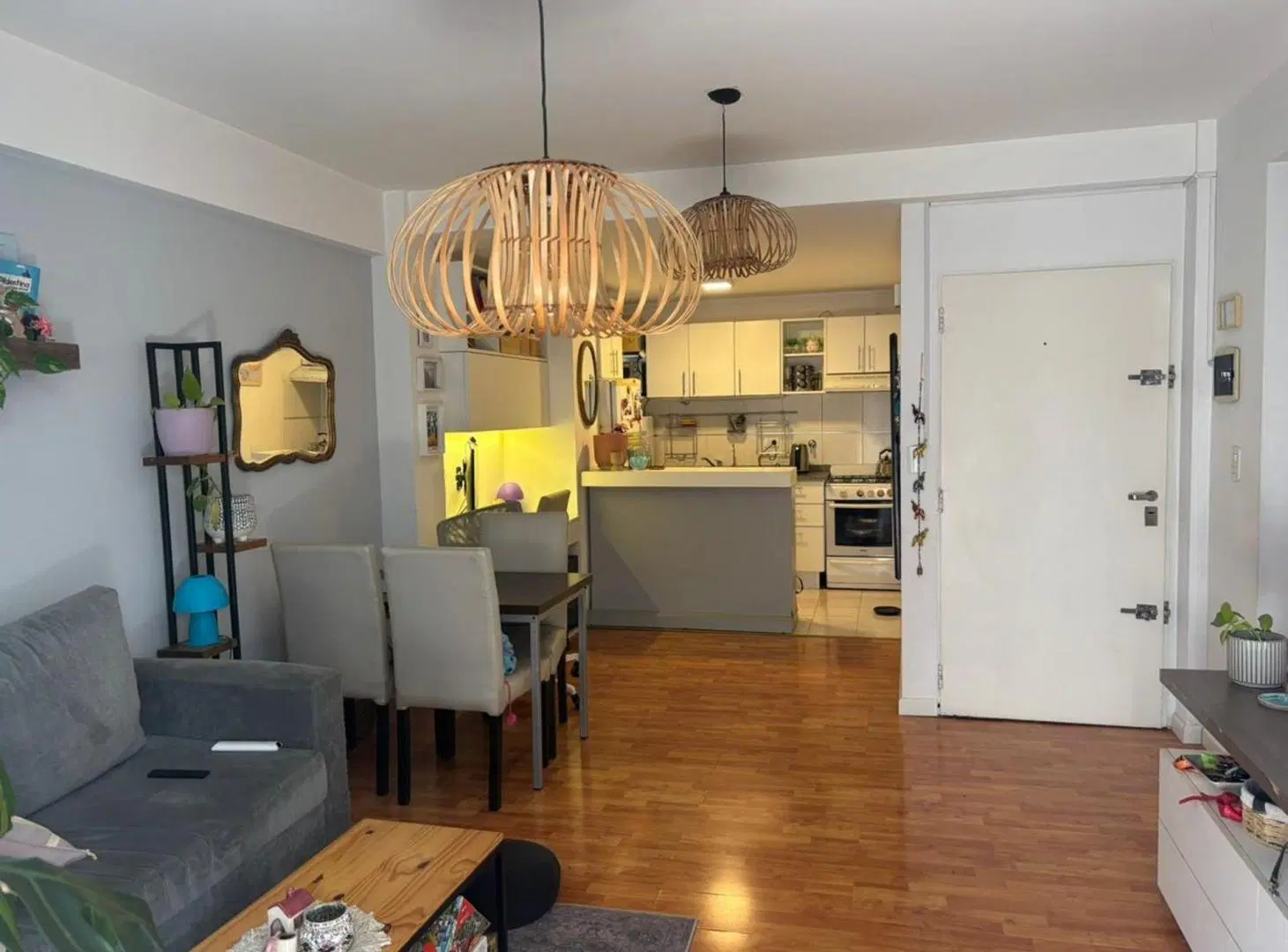 2 AMBIENTES CON BALCON MODERNO AMPLIO Y LUMINOSO 5