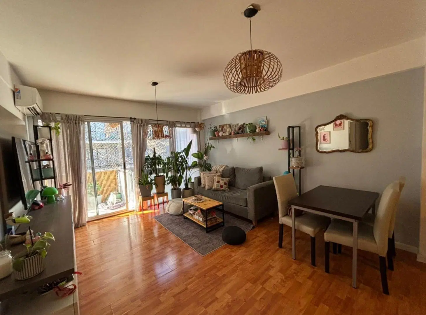 2 AMBIENTES CON BALCON MODERNO AMPLIO Y LUMINOSO 5