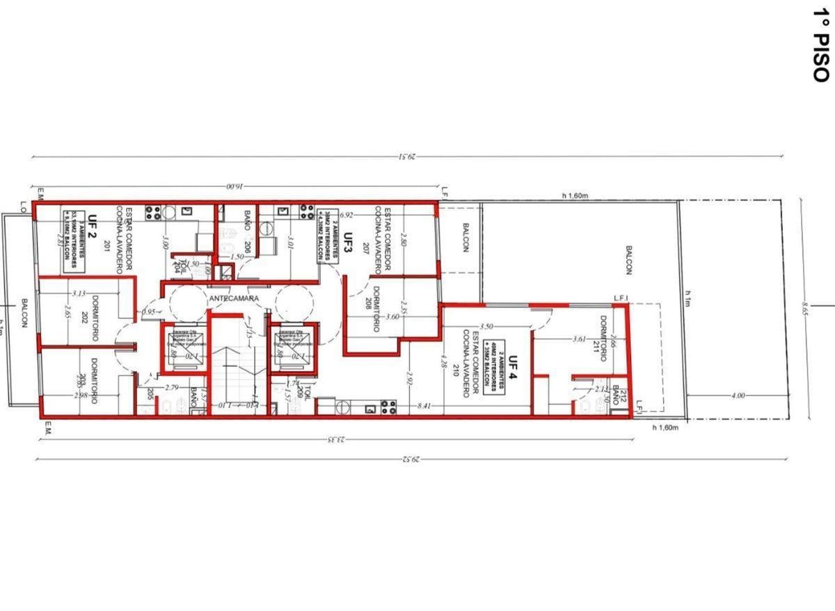 VENTA BELGRANO 2 AMBIENTES CON BALCON Y AMENITIES