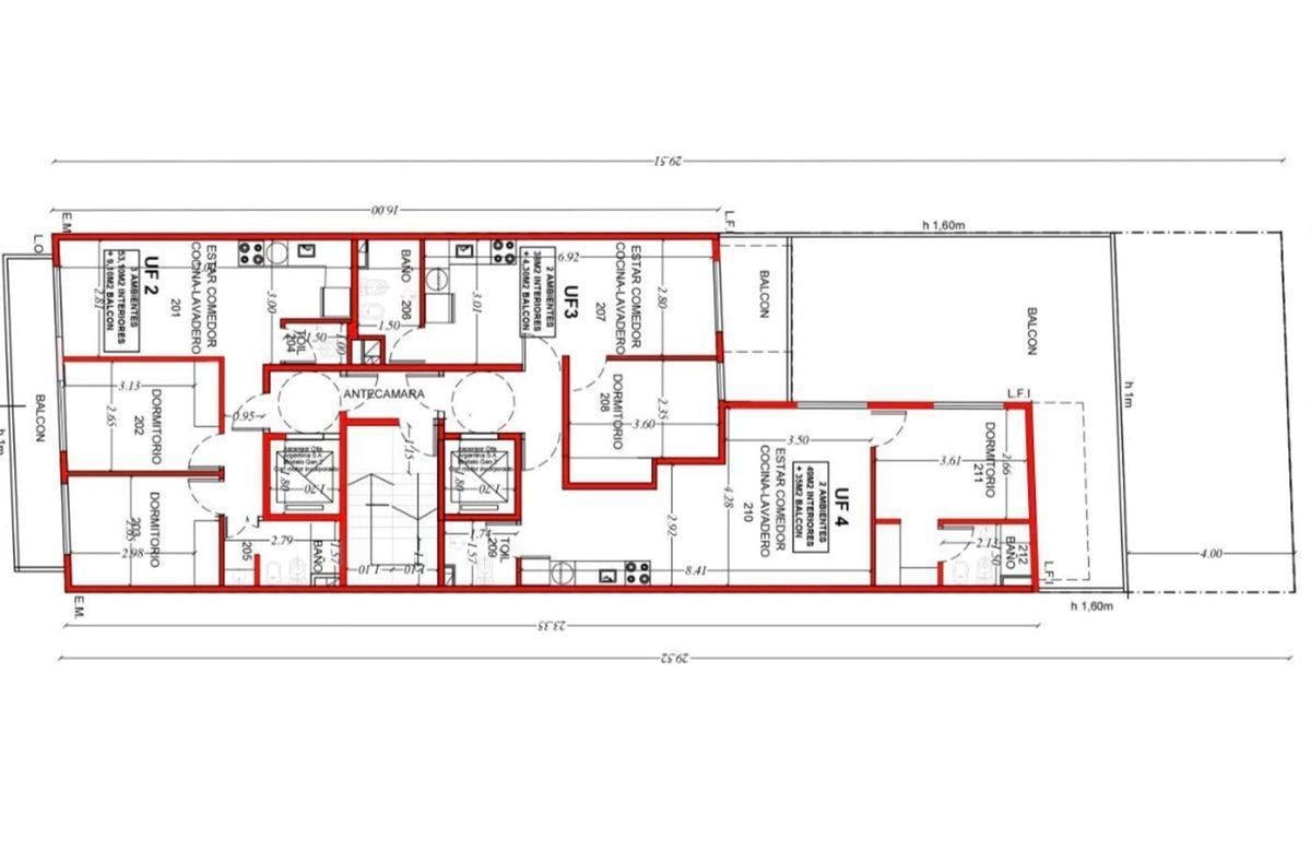 VENTA BELGRANO 2 AMBIENTES CON BALCON TERRAZA