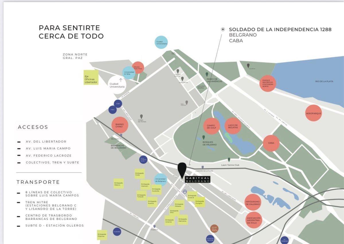 Foto de VENTA 2 AMB AMENITIES A ESTRENAR CAÑITAS PALERMO, imagen 1