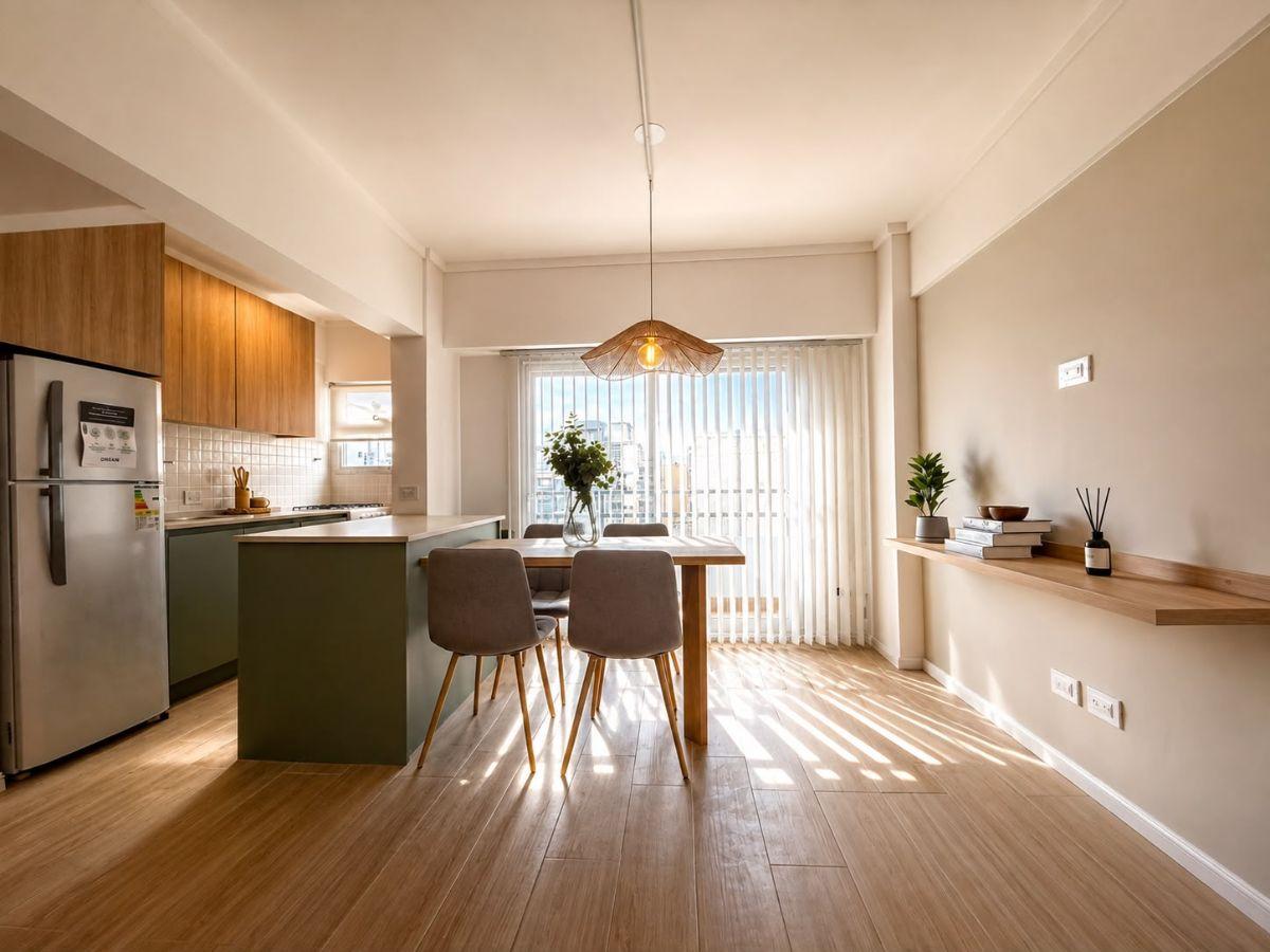 Foto de EXCELENTE AMBIENTE EXTERNO CON BALCÓN, TODO A NUEVO, 28 M2. EN, imagen 5