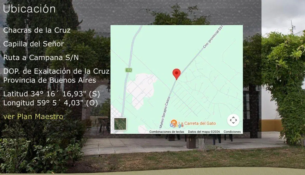 VENTA Lote 3600m Club de Campo Chacras de la Cruz 4