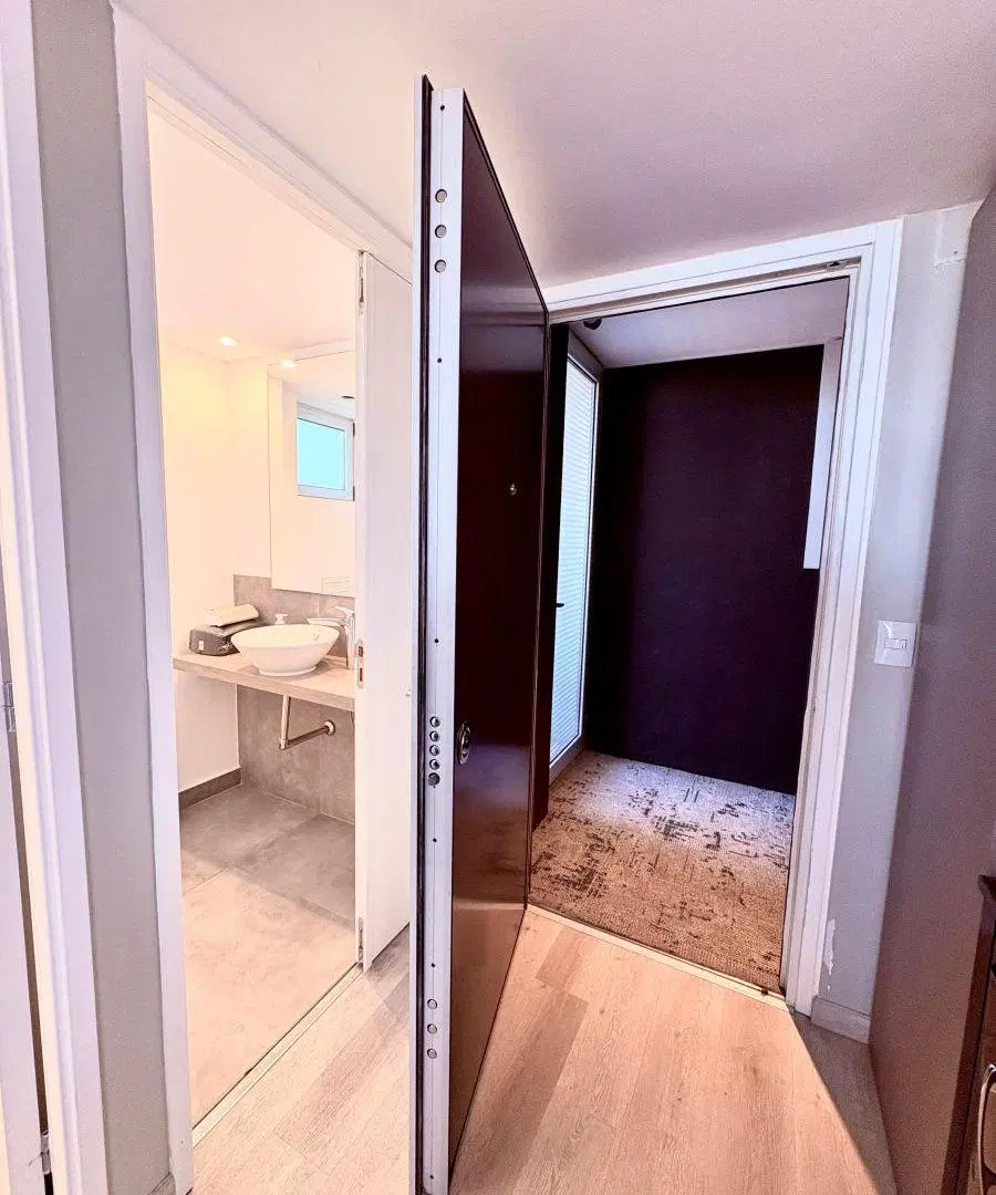 Studio con cochera en Distrito Quartier, piso alto con vista al Río 3