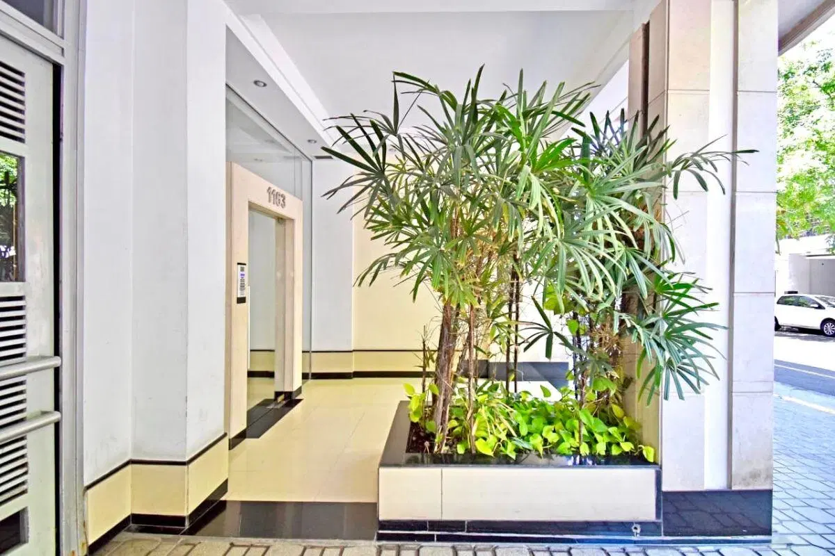 Semipiso orientación norte con patio, cochera fija y baulera 5