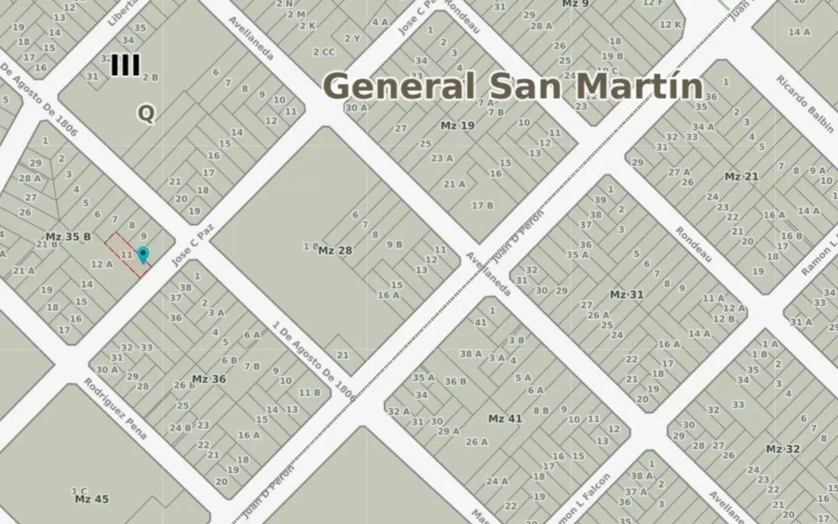 Venta Lote San Martín 4