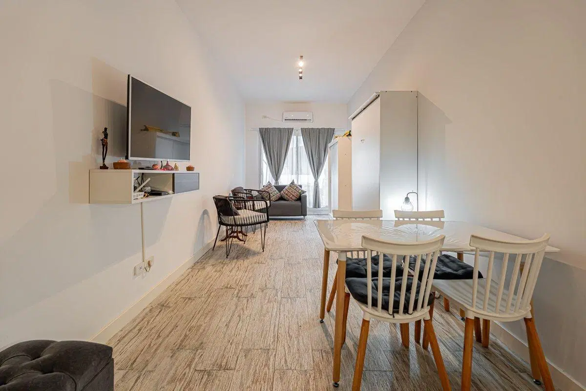 Venta monoambiente Villa Urquiza con jardin 2