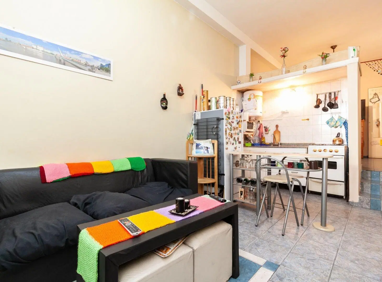 Departamento monoambiente dividido en Balvanera 4
