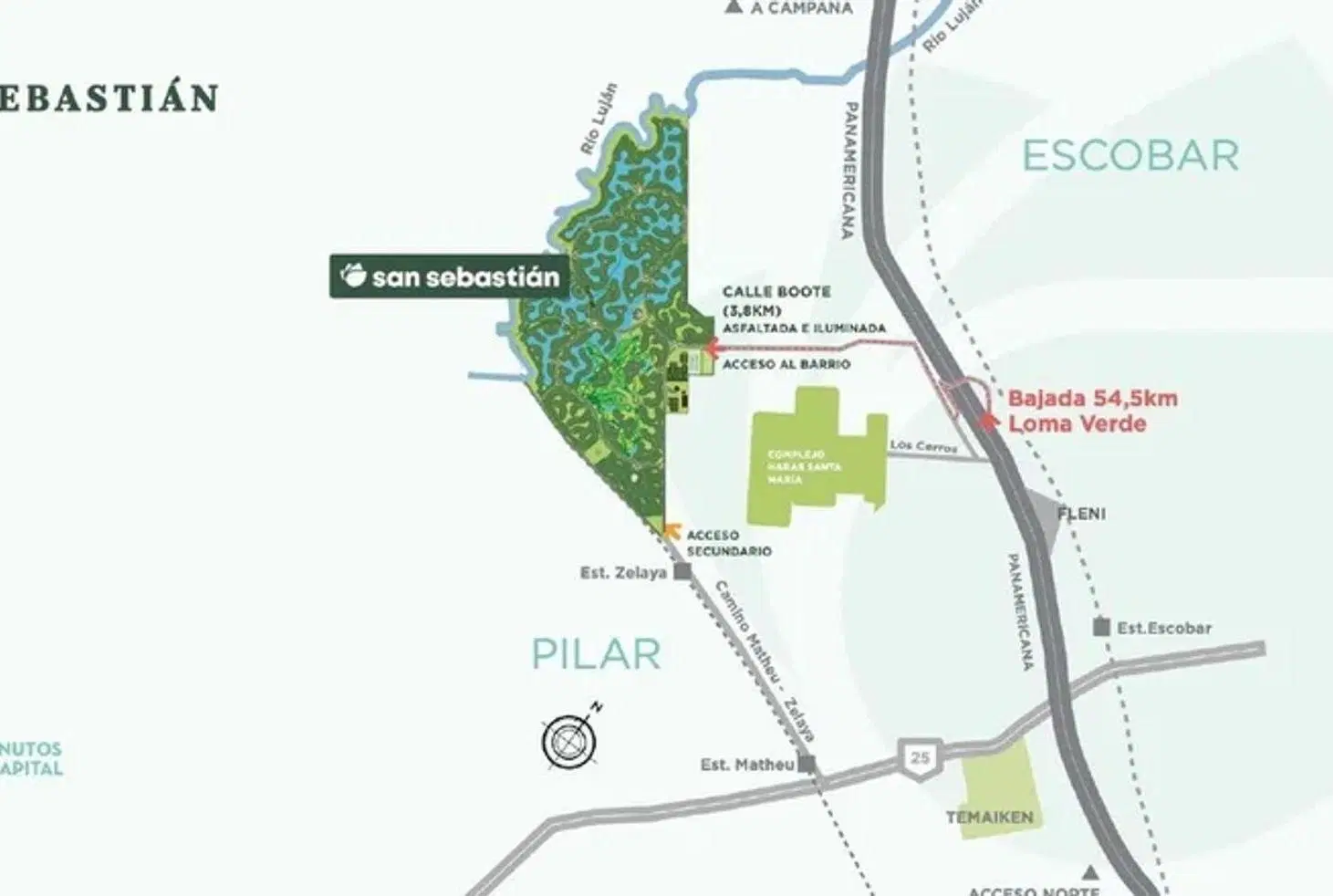 OPORTUNIDAD SAN SEBASTIÁN PILAR –AREA 13- LOTE 30 4