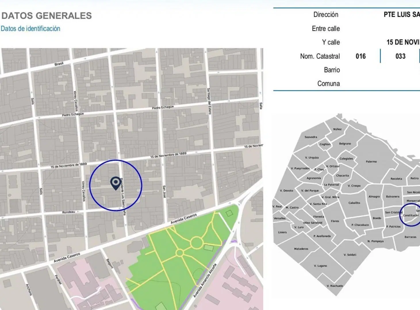 LOTE - VENTA CONSTITUCION- LIMITE PARQUE PATRICIOS 2
