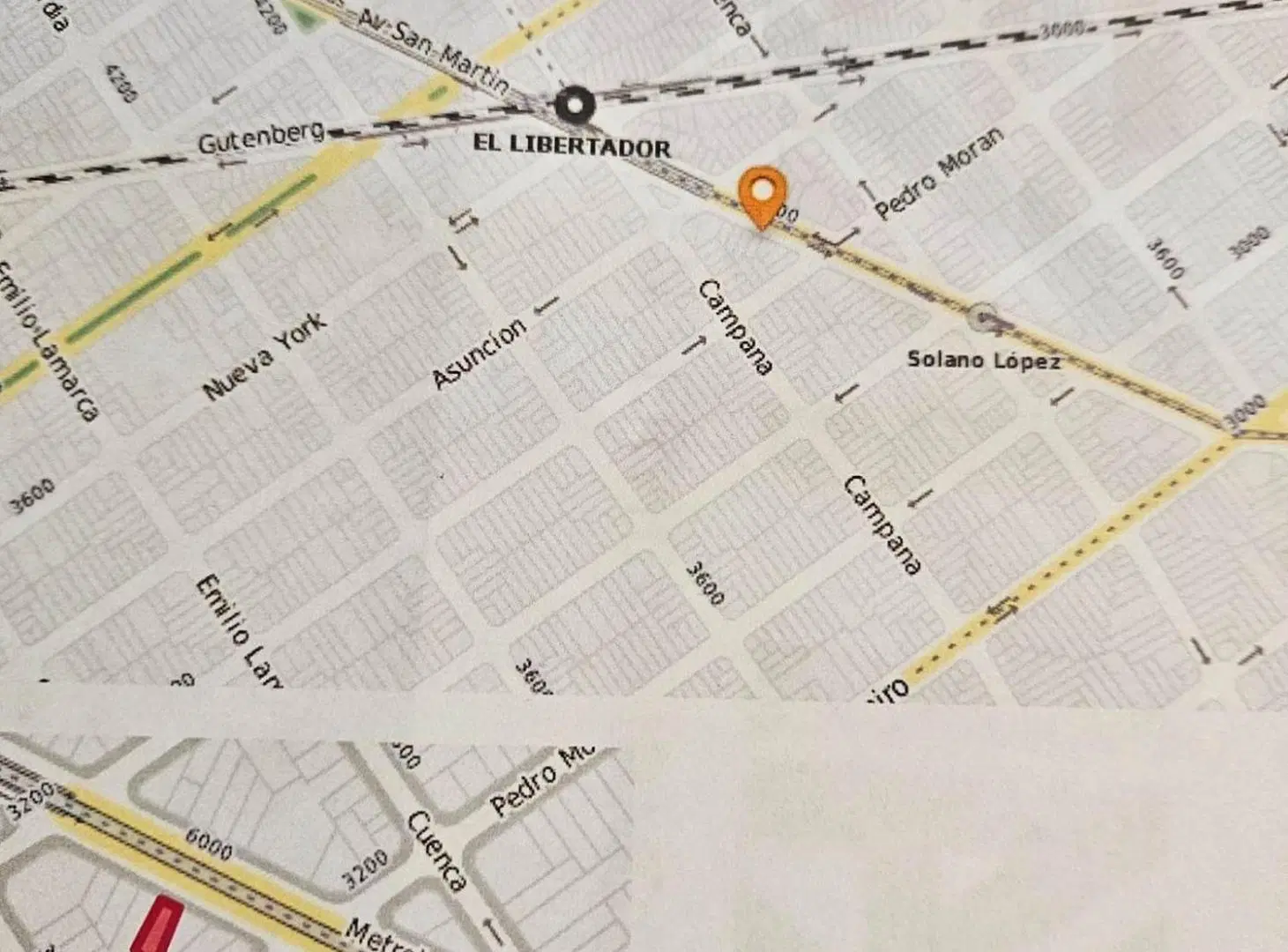 Terreno Venta Av San Martin 6044 Devoto 1200 m tot 6
