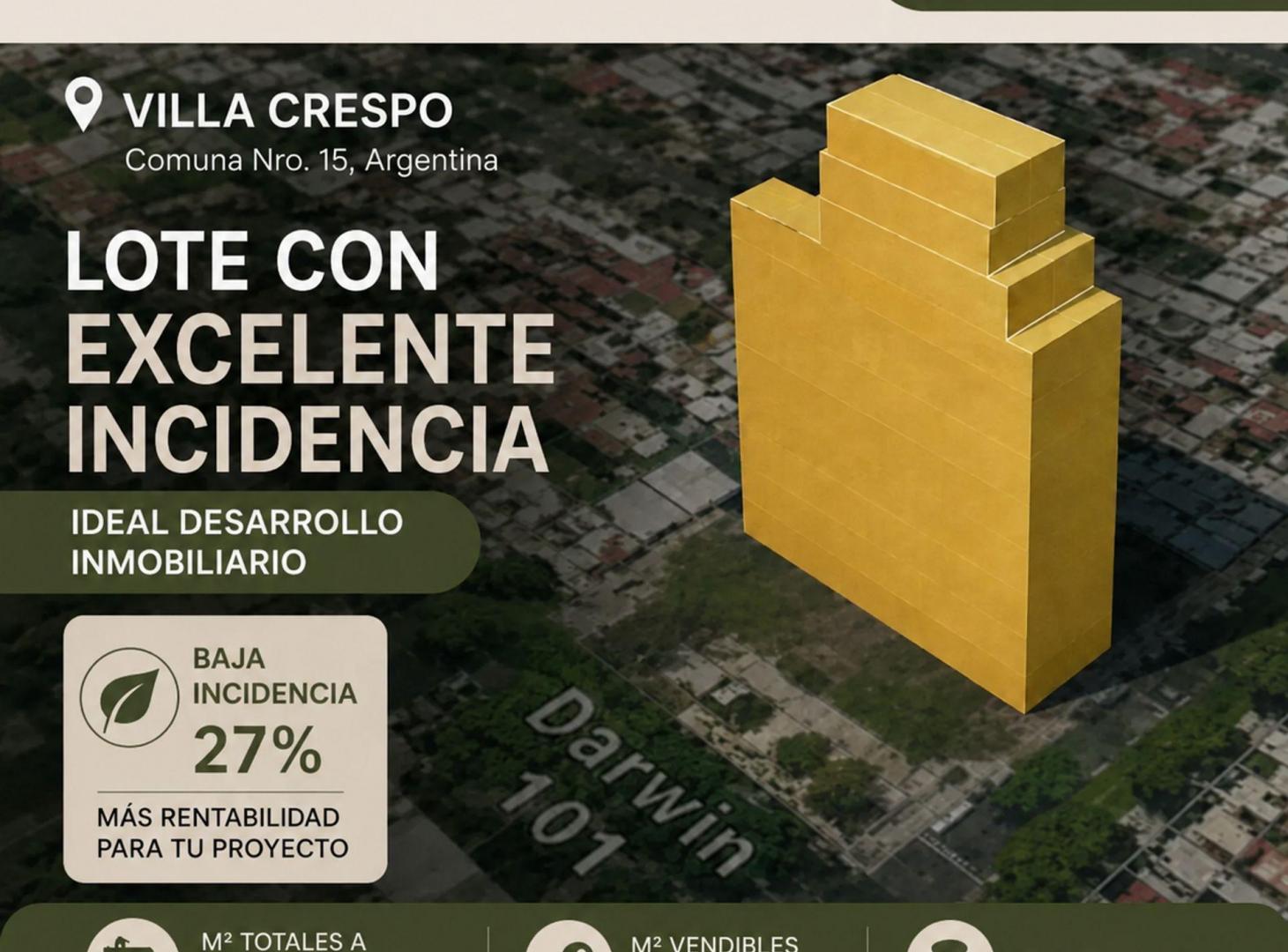 Foto de Lote con excelente incidencia en Villa Crespo, imagen 1