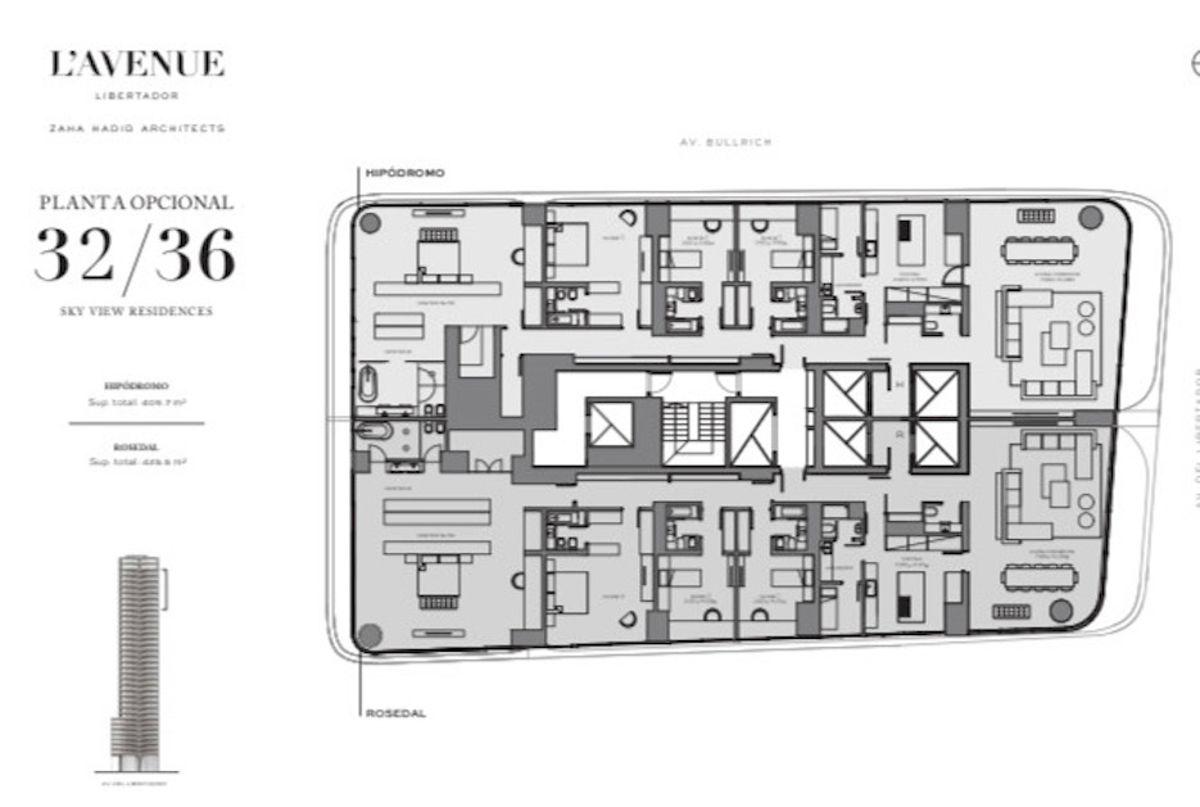 Departamento en Venta, 4 ambientes, Torre L`Avenue