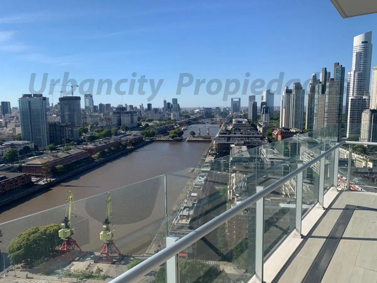 4amb. + dep. en SLS Puerto Madero - amoblado - 2 cocheras - Full Amenities 4