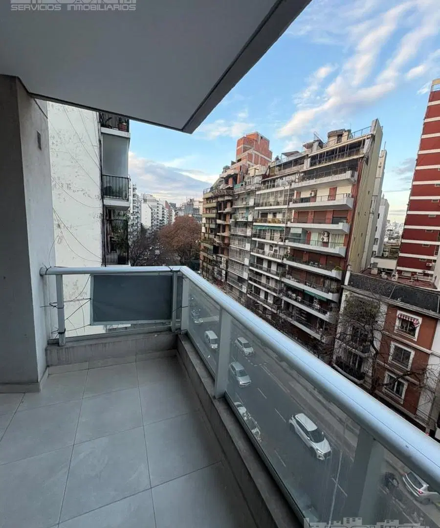 2 Amb. 6º frente. c/Balcón. Amenities. Seguridad. Estado de Israel al 4600 - Villa Crespo 2