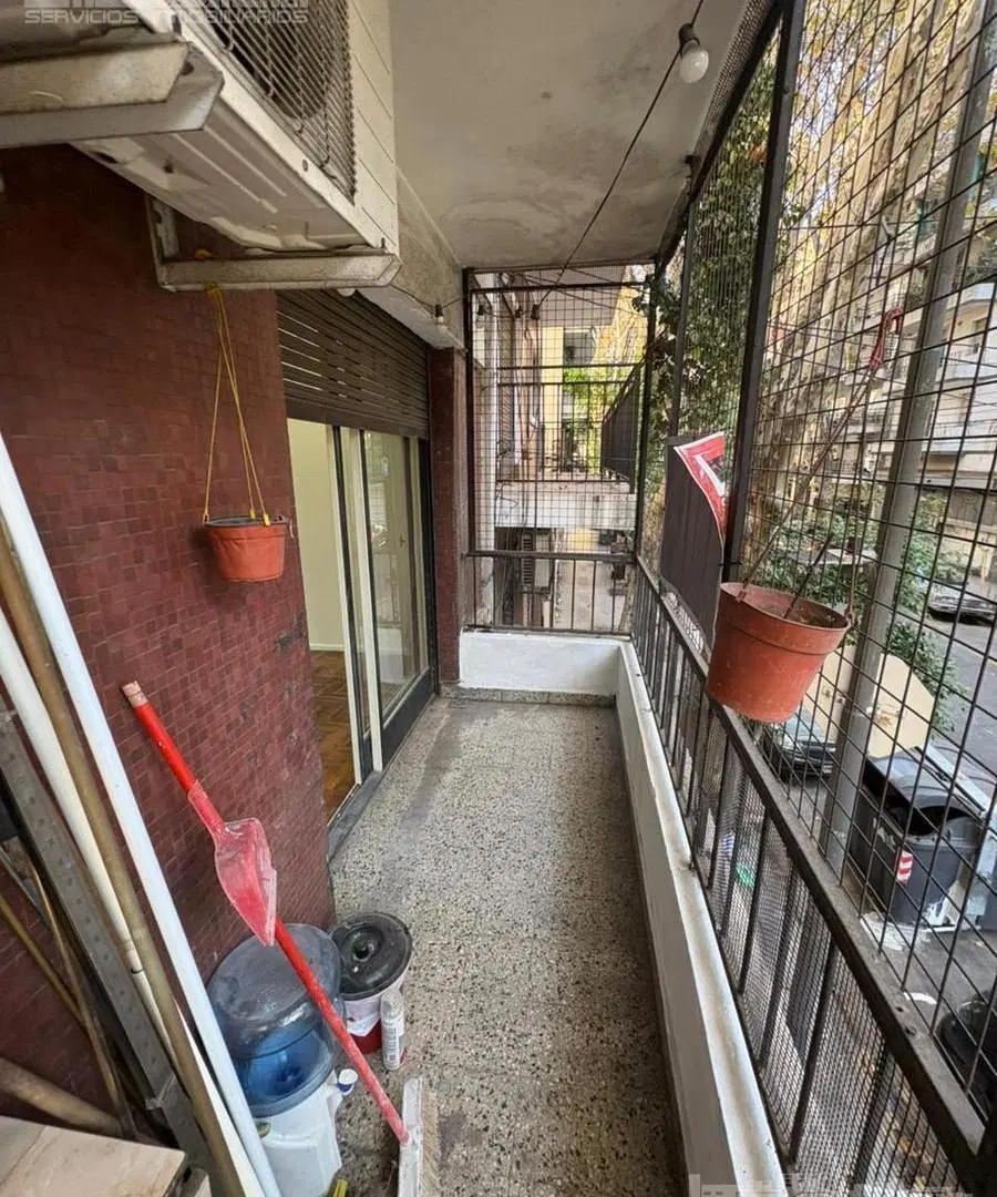 Departamento en alquiler, 3 ambientes, balcón, lavadero, luminoso. Padilla al 700. Villa Crespo 5