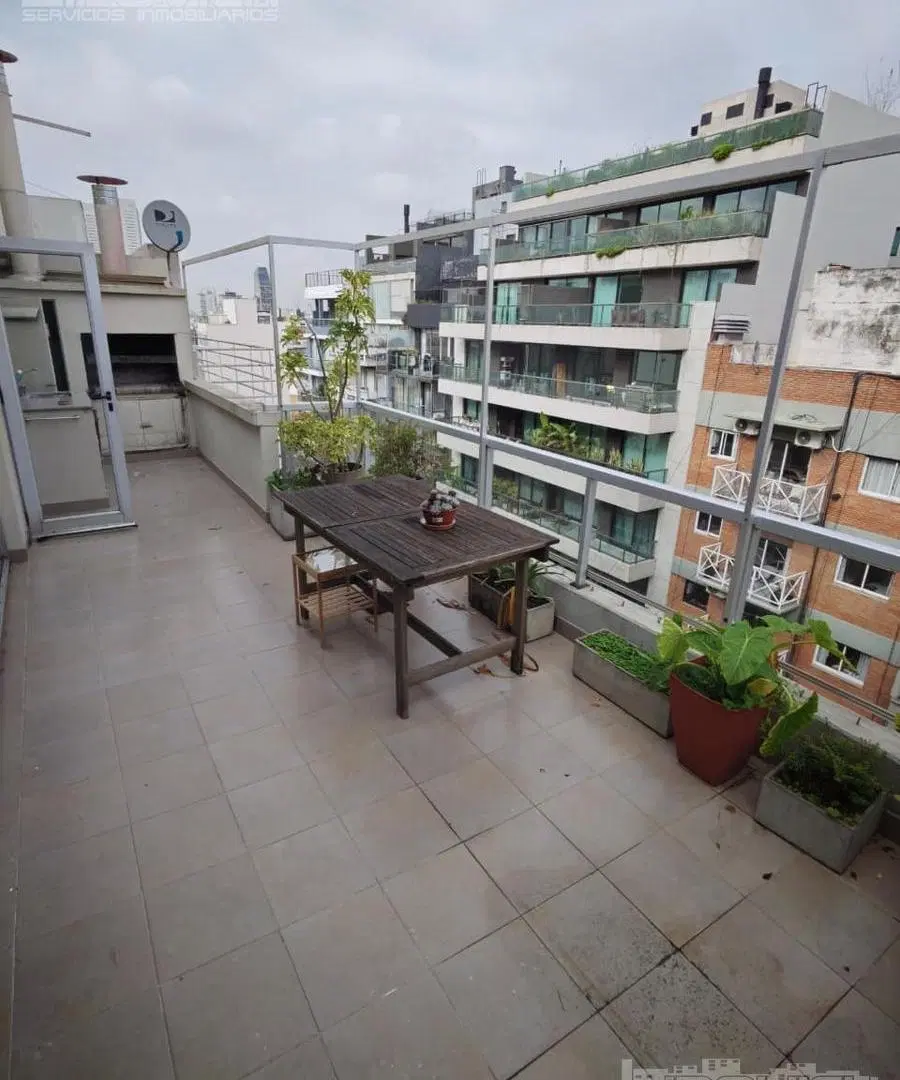 Alquiler duplex, 2 terrazas, parrilla propia, amenities, pileta, cochera. Soler al 6000. Palermo 8