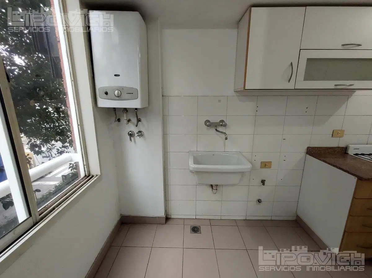 Alquiler, 2 ambientes, lavadero, amenities. Frente con balcón. Seguridad. Boyaca 1800. Paternal. 8