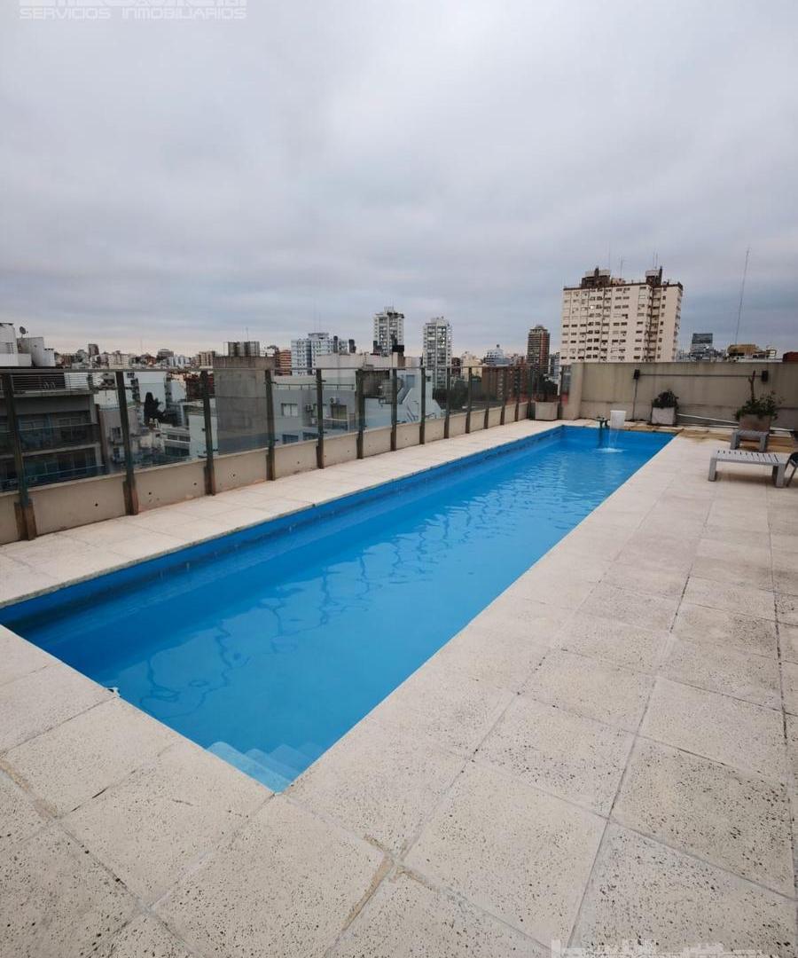 Foto de Monoambiente. Contrafrente, balcón. Amenities. Pileta. Gym. Seguridad, imagen 2