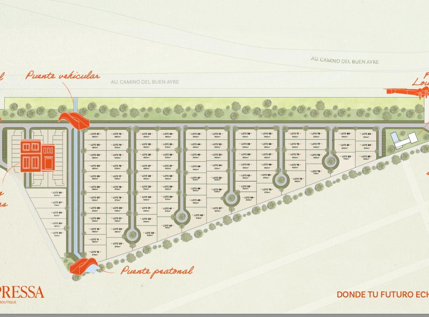 TERRENO VENTA DE POZO BARRIO PRIVADO LA CIPRESSA LELOIR