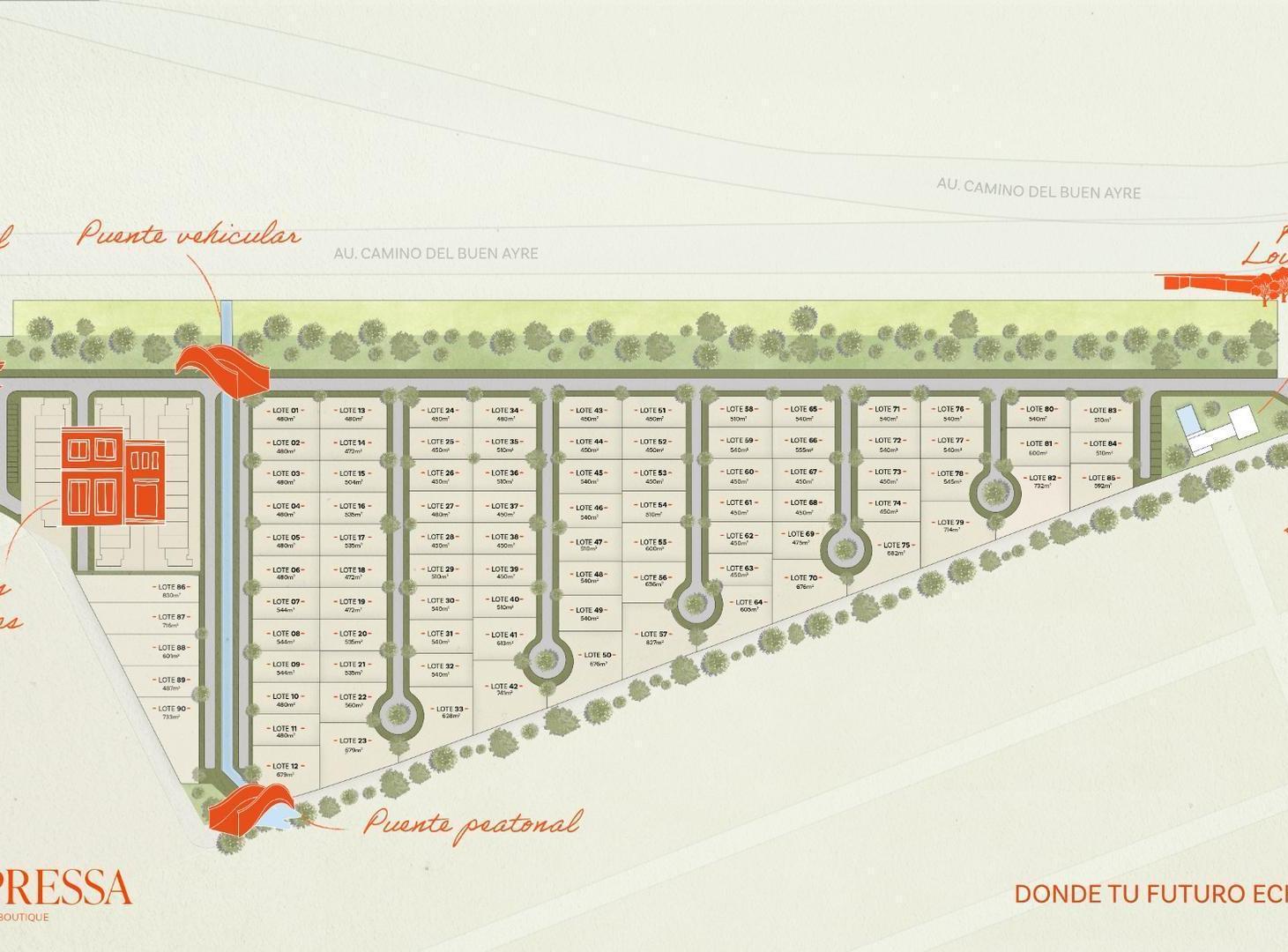 TERRENO VENTA DE POZO BARRIO PRIVADO LA CIPRESSA LELOIR