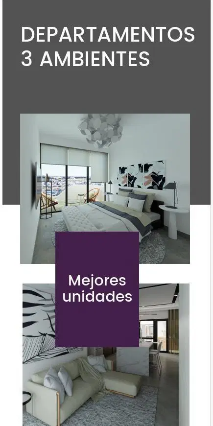 Departamento de tres ambientes con Amenities en Venta en Bernal 2