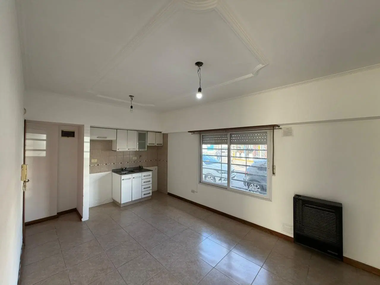 Departamento dos ambientes en alquiler patio propio en wilde 1