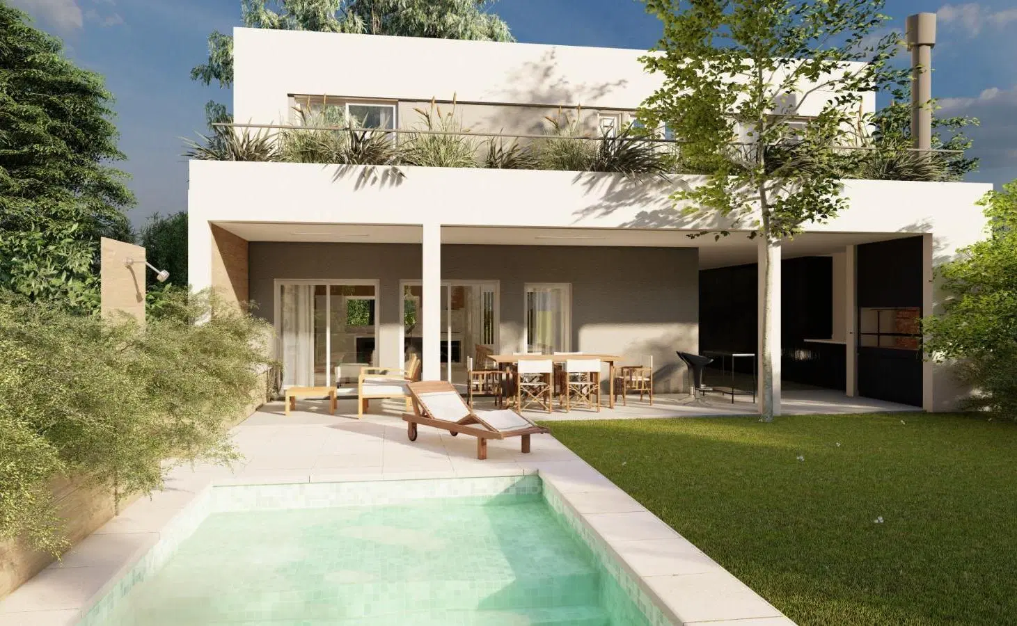 Casa en venta cuatro ambientes parque pileta cochera 2