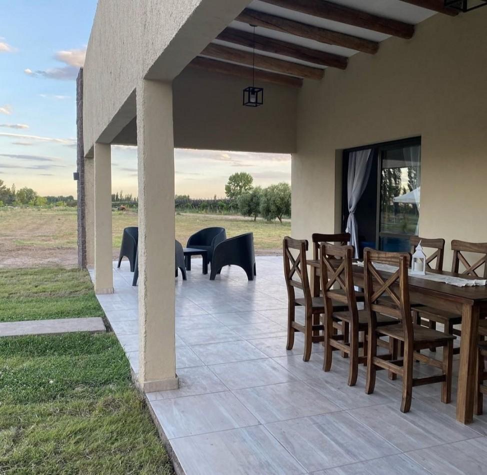 Vendo Complejo de Cabañas 5 Has con 5 Cabañas y 3.5 Has de Parral con Tela. Las Paredes, San Rafael 5