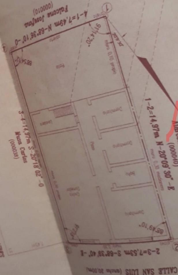 Vendo Departamento 3 Dormitoriis, con 112 m². Centrico a 1 Cuadra de Av Rivadavia y Moreno. San Ra 1