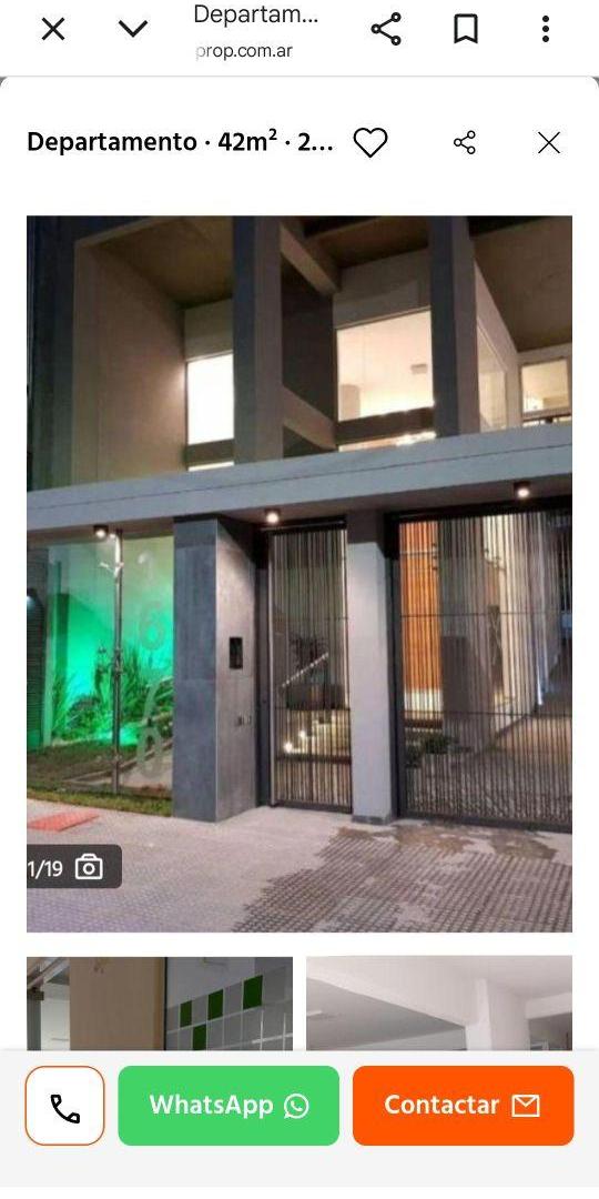 Departamento, 2 Ambientes, al frente, con vista Paronámica.