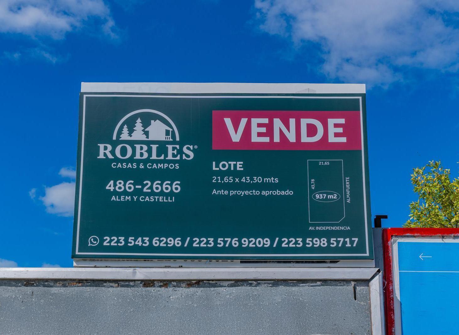 Foto de Lote apto desarrollo en esquina de Av. Independencia, imagen 5