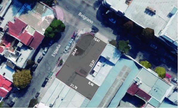 Lote en estratégica zona del Microcentro de la ciudad.