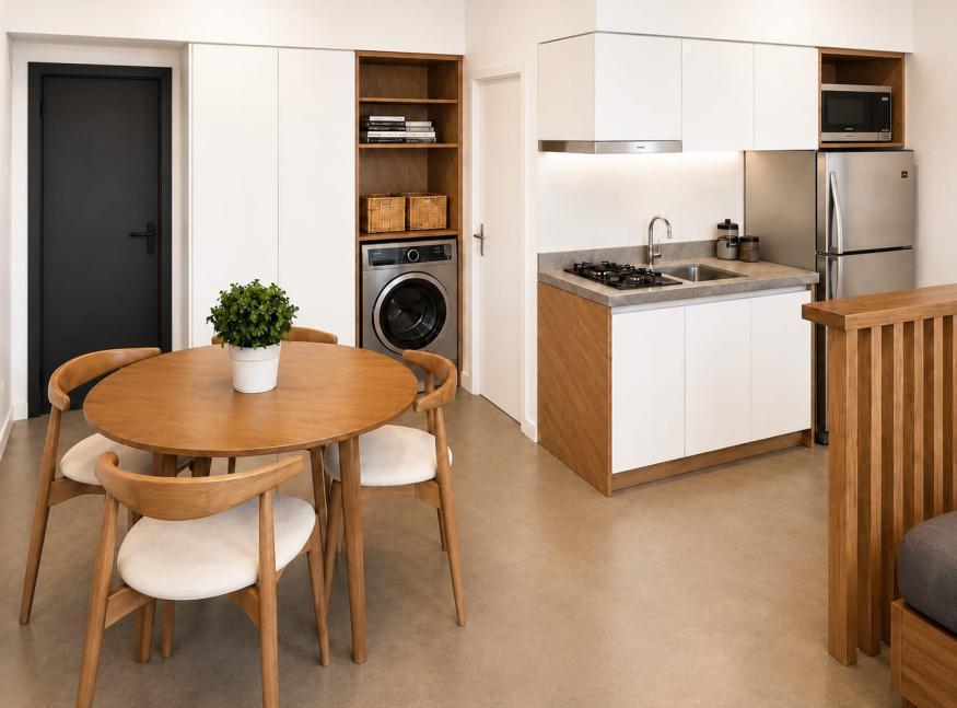 Foto de Departamento monoambiente a estrenar en Punta Mogotes, imagen 2