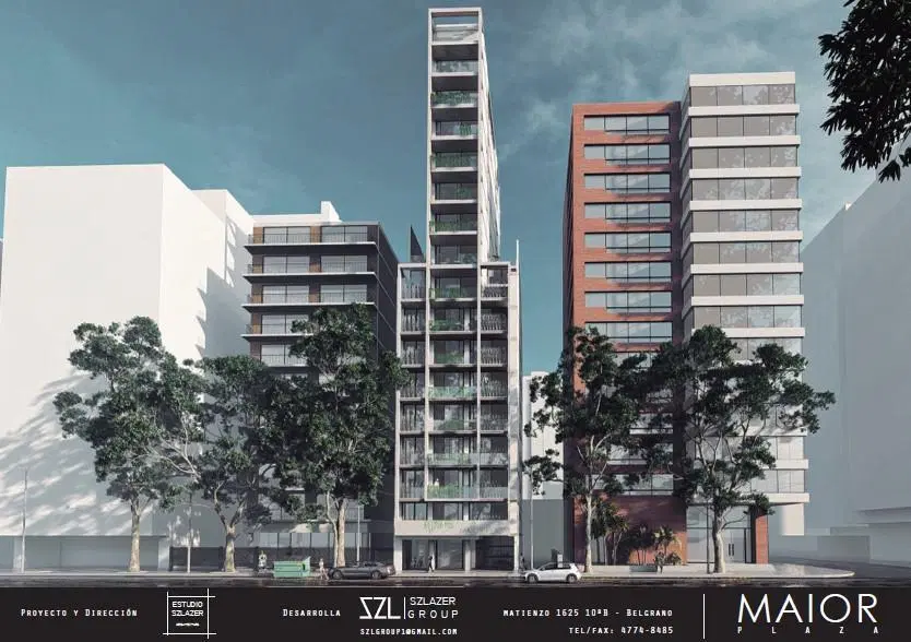 Monoambiente en venta Maior Plaza 3 de febrero 2